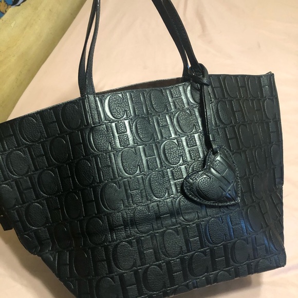 Fashion large black Tote - Picture 2 of 7